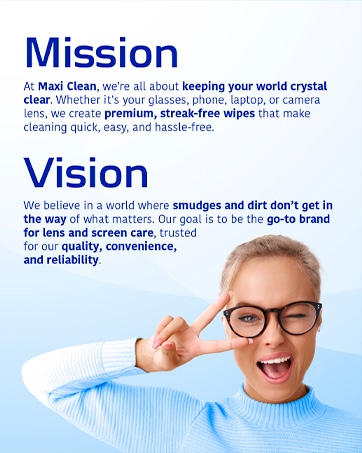 eye glasses cleaner wipes