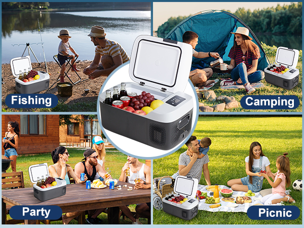 OLIXIS Portable Car Refrigerator