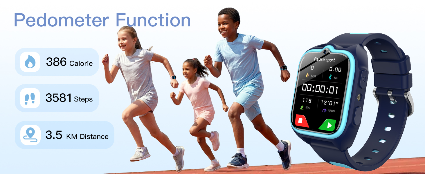 kids pedometer watch