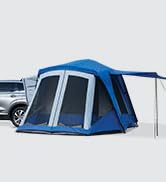 Napier Sportz SUV Tent 10'x10' Waterproof Camping Tent with 6'x7' Screen Room and Awning 6 Person...