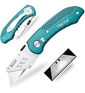 Harita Box Cutter Utility Knife cardboard cutter craft knife Quick Change Blades, Back-lock Mecha...