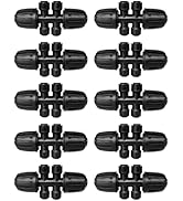 1/2" to 1/4" 4-Way Connector (10 pcs), Suitable for Irrigation Systems