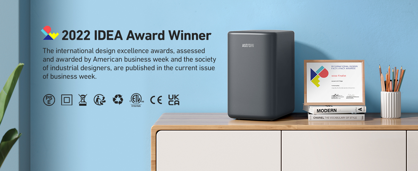 mini fridge IDEA award