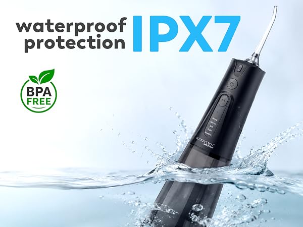 portable dental irrigator rechargeable oral cleaner