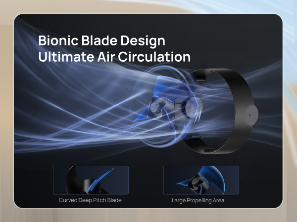 HAF007 Black Bionic Blade Design