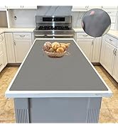 47.3''x23.6''(120cmx60cm) Extra Large Silicone Mat for Kitchen Counter, 1.5MM Thick Non-Slip Heat...