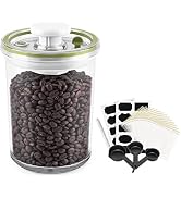 Coffee Canister, Coffee Containers, MISS BIG Coffee Vacuum Container for Keeping Fresh, Airtight ...