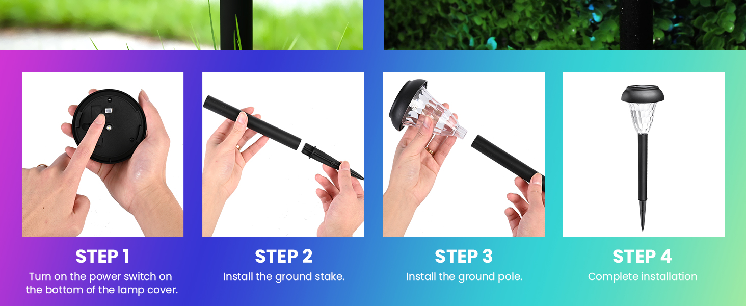 solar christmas lights outdoor