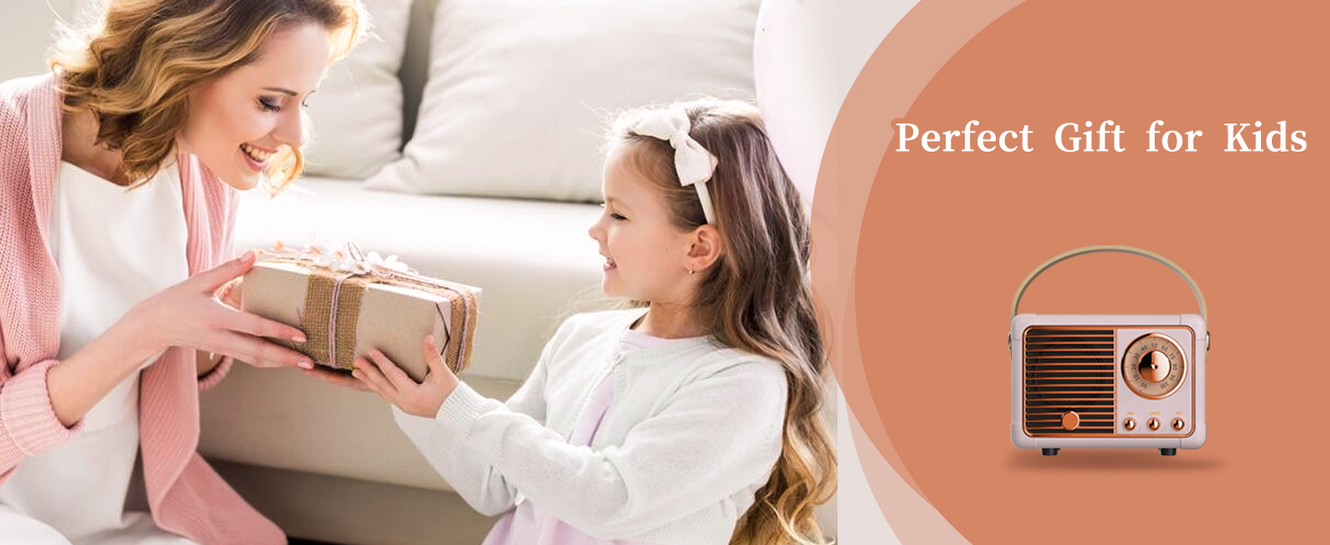 retro speaker gifts for kids gifts for girls and boys birthday gifts
