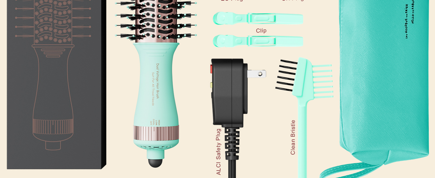 cepillo secador de cabello