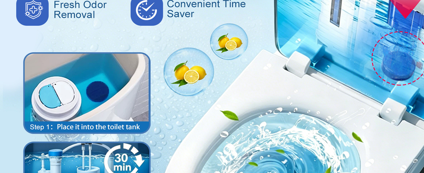 Toilet Bowl Cleaner Tablets for Tank