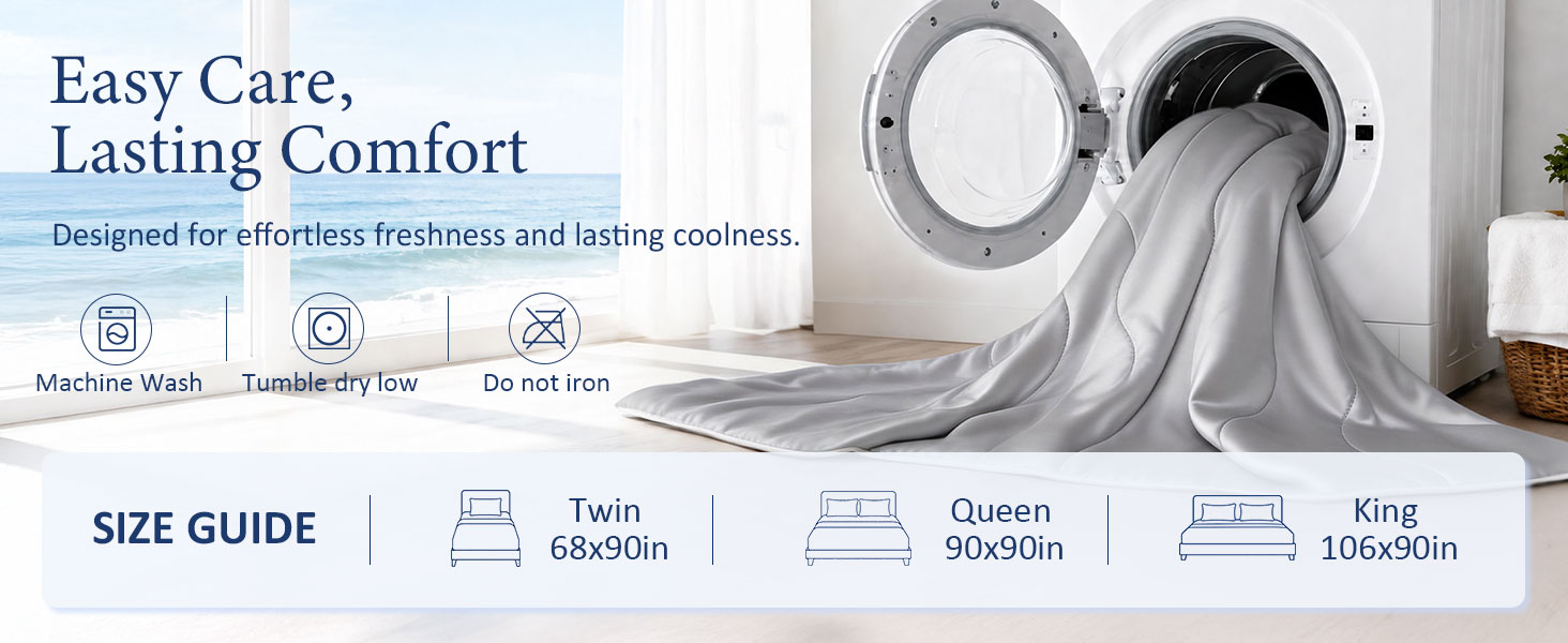 Easy Care, Lasting Comfort