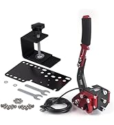 ZHSYMX USB Handbrake for 16Bit SIM PC Racing Games, Compatible with G27 G29 G920 G923 T500 T300 S...