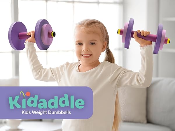 Kidaddle - Kids Weight Dumbbells