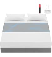 EMIKITS Grounding Sheet,Grounding Mat for Bed,Grounding Pad for Sleeping with 10% Silver Fibers f...