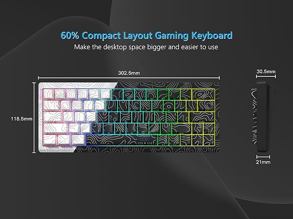 60% Keyboard Gaming