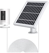 OLAIKE Solar Panel for Ring Stick Up Cam Battery/Plug-in, Waterproof Solar Charger Continuous Cha...
