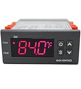Inkbird ITC-1000F 2 Stage Temperature Controller Cooling and Heating Modes Celsius and Fahrenheit