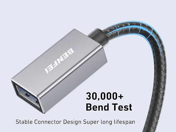 BENFEI USB 3.0 Extension Cable, Nylon Braided