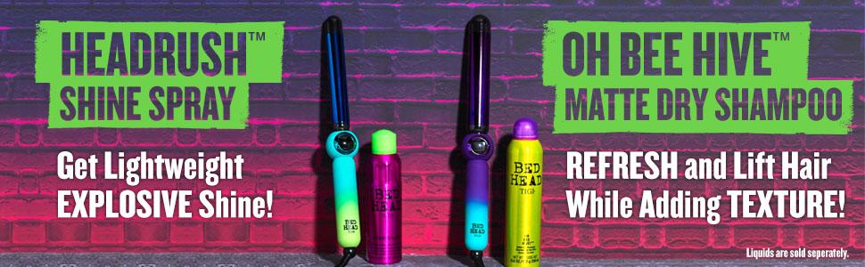 curling iron; curling irons; curling wand; curling wands; high heat; long lasting curls; bed head