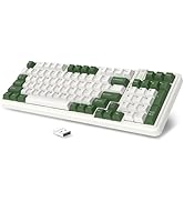 AUSDOM 98Pro Wireless Mechanical Keyboard, Triple Mode Hot-swappable Gaming Keyboard with Bluetoo...