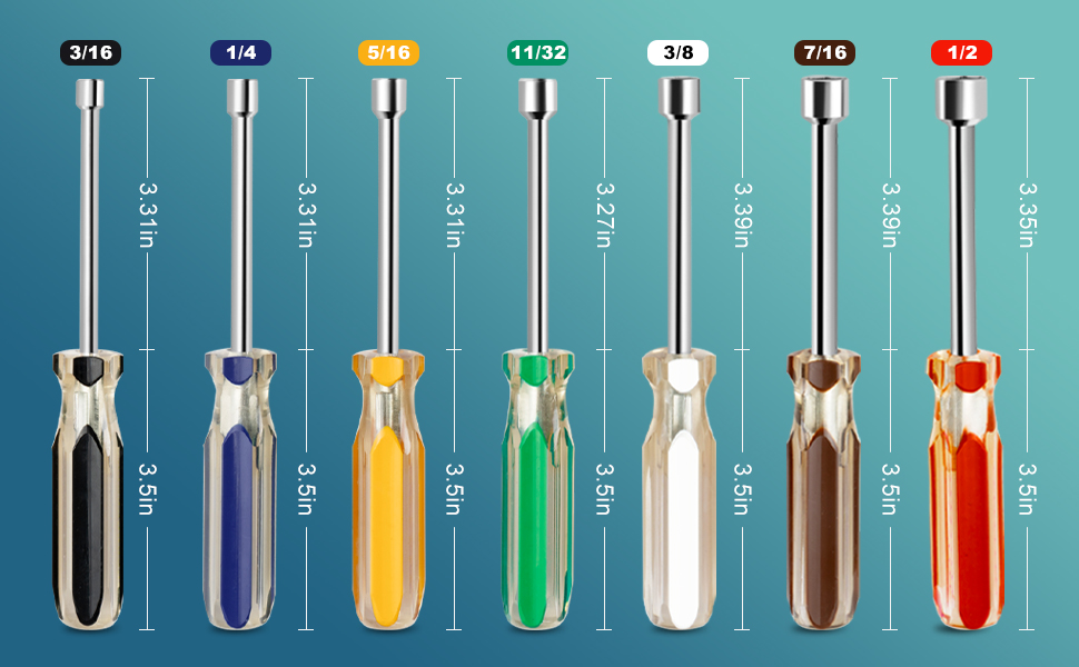 7pc Nut Driver Set (SAE)-3