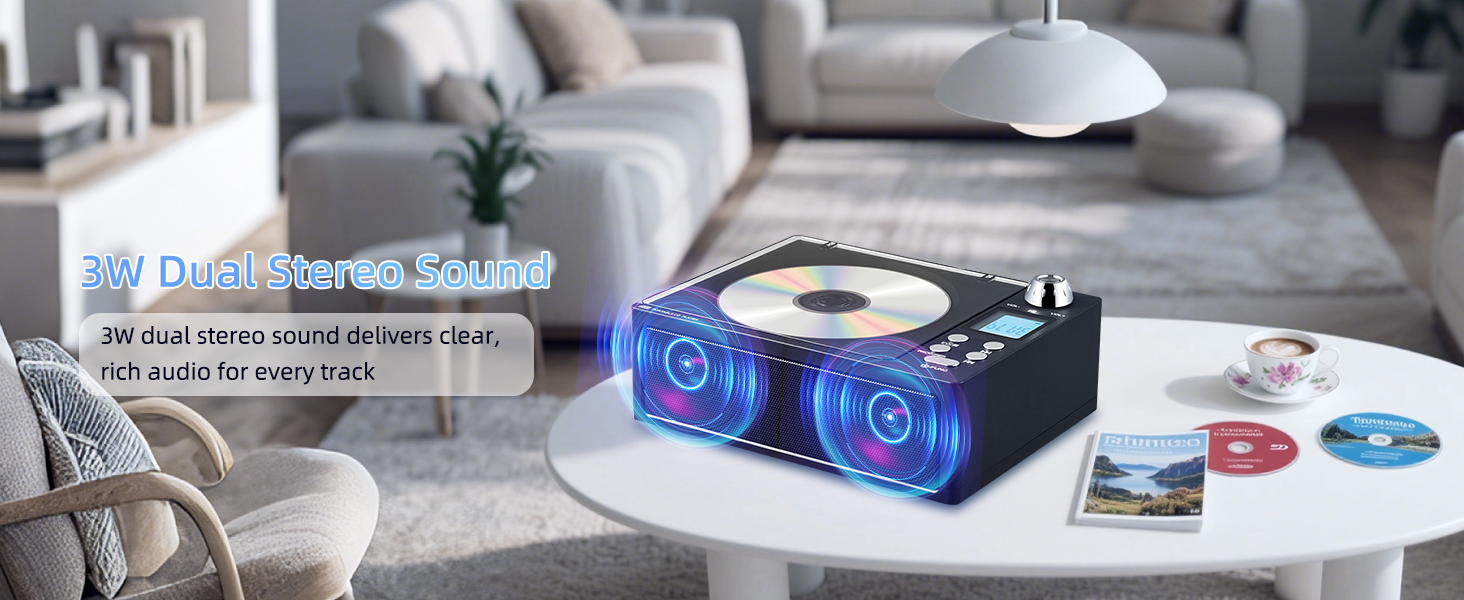 Portable CD Player Boombox
