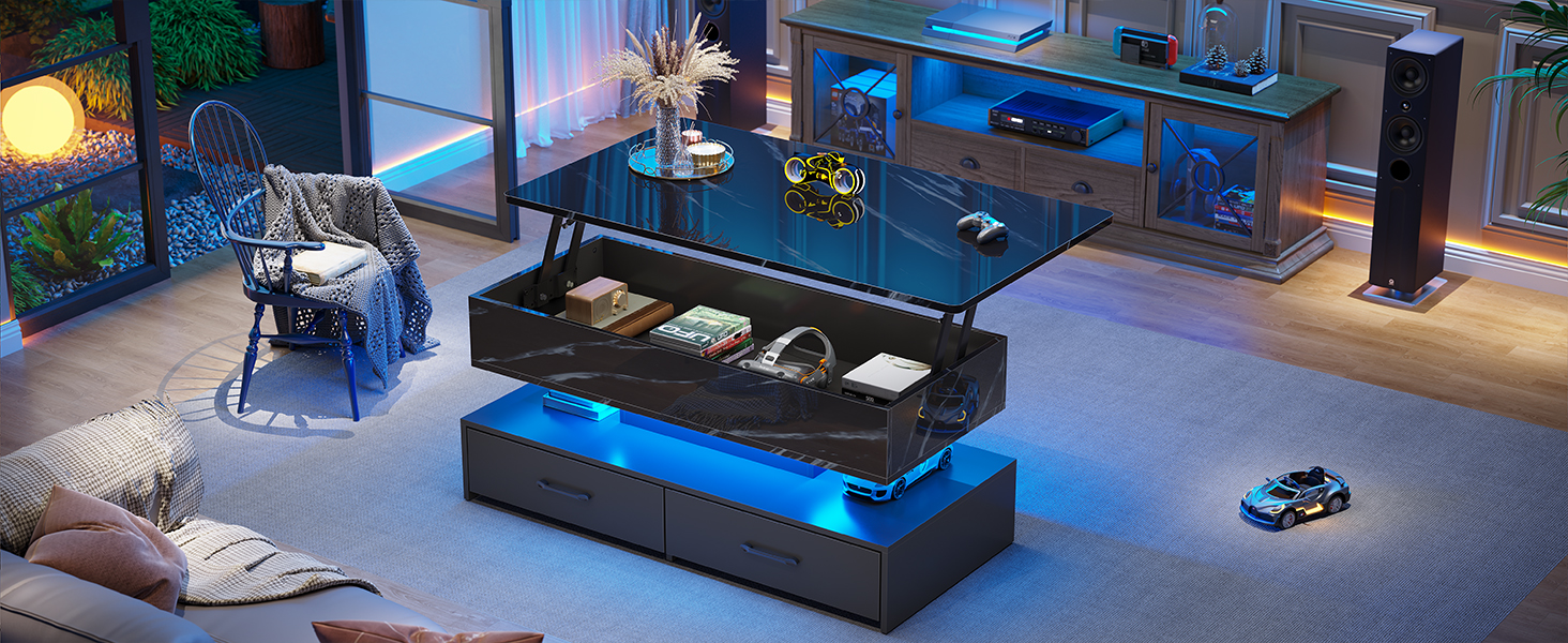 lift top coffee table