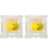 kutethy Gateron Milky Yellow Pro Switches