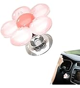 YAWUROU Resin Flower Engine Ignition Button Cover, Push Engine Button Protection Cover, Women Cut...
