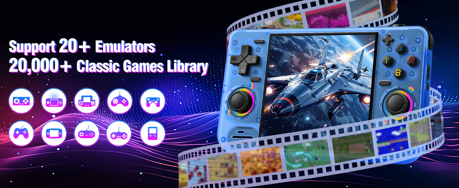 retro handheld game console