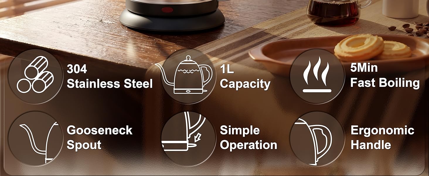 304 Stainless Steel 5Min Fast Boiling