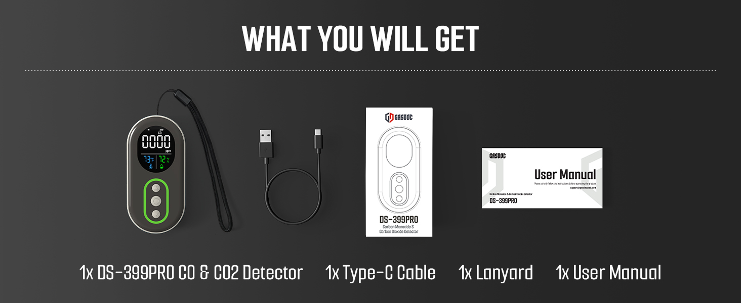 CO &amp;amp; CO2 Detector