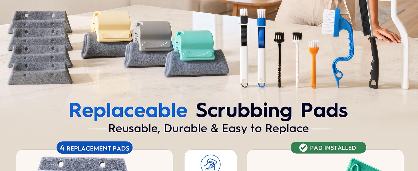 window groove cleaning brush