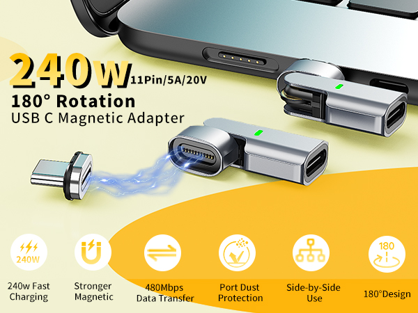 usb c magnetic adapter