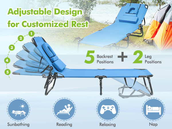 Adjustable Design for Customized Rest