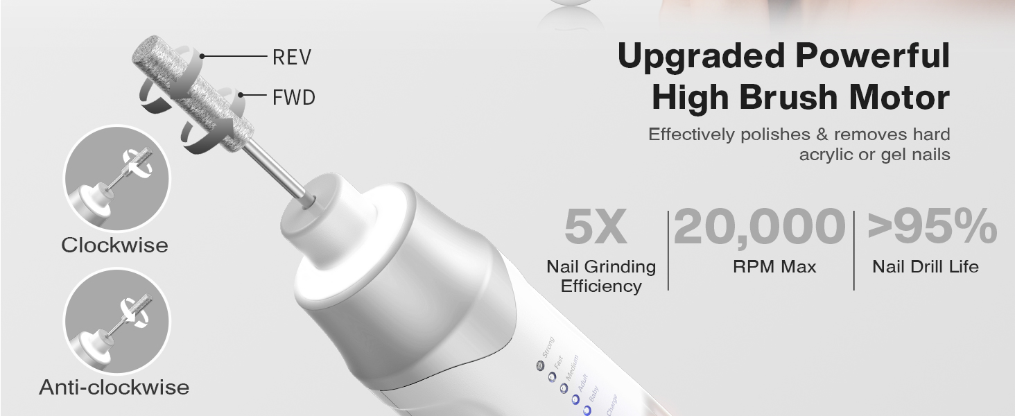 electric nail file nails electric nail drill manicure kit for women fingernail files