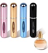 hongliang Refillable Perfume Atomizer Bottle, Portable Mini Travel Perfume Spray for Women &amp; Men,...
