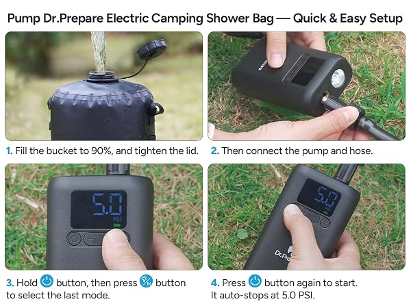 Dr.Prepare Portable Air Pump