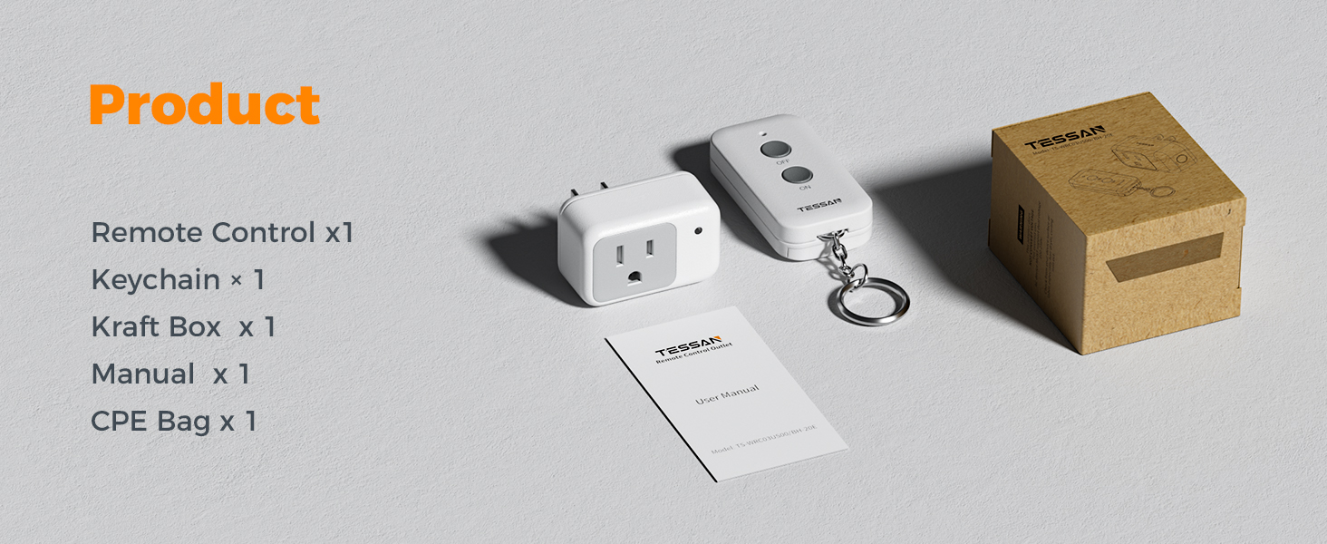 remote control outlet plug