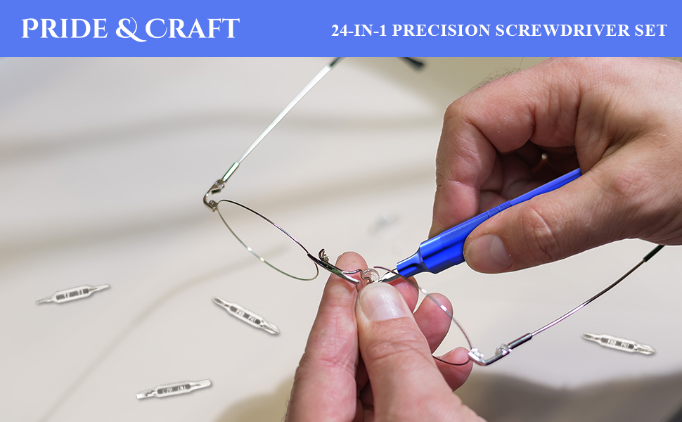 eyeglass repair kit with screws