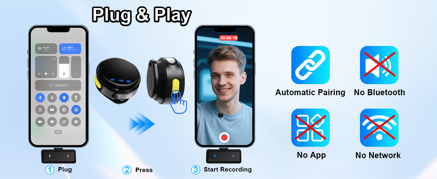 iphone microphone for video recording