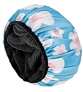 triple layer shower cap