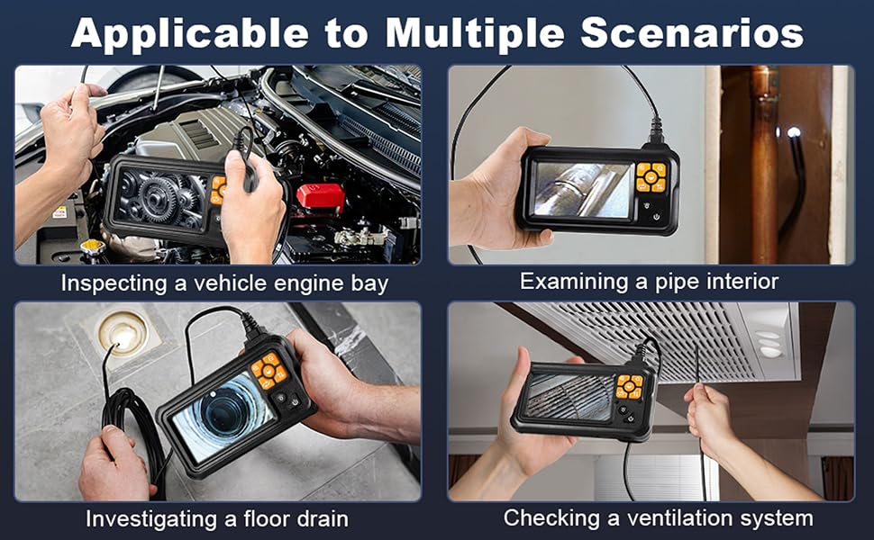 Endoscope Camera with Light