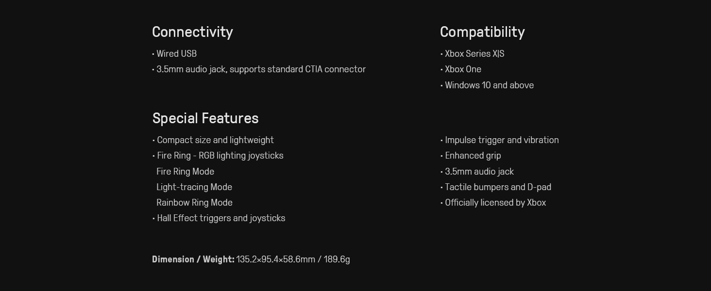 8BitDo Ultimate Mini Wired Controller for Xbox