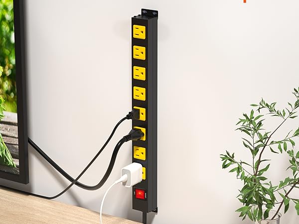 Wall Mount Power Strip