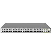 XikeStor 2.5g Network Switch 48 Ports with 10g uplink L2 Managed Web/CLI Internet Hub Ethernet Ba...