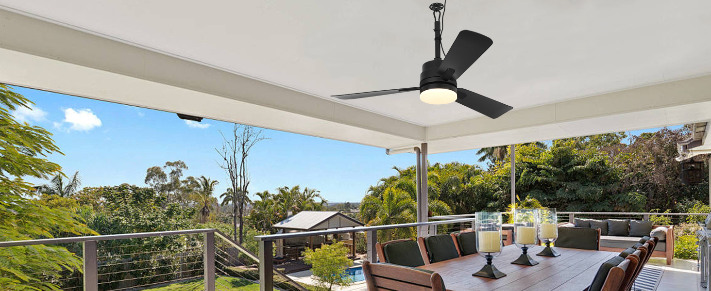 outdoor gazebo fan