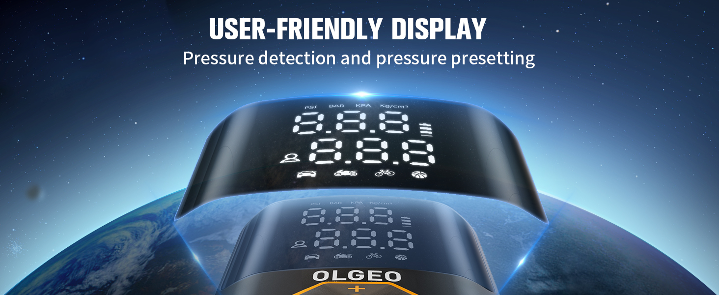 Tire Inflator Portable Air Compressor