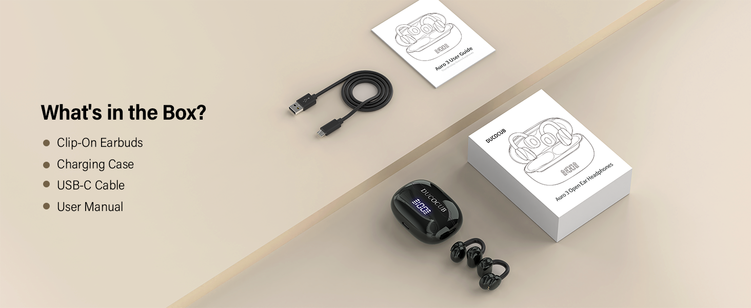 open earbuds